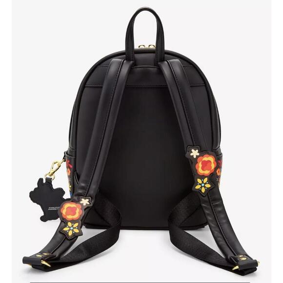 Loungefly Disney Pixar Coco Floral Mini Backpack NWT - In Hand - Picture 3 of 8